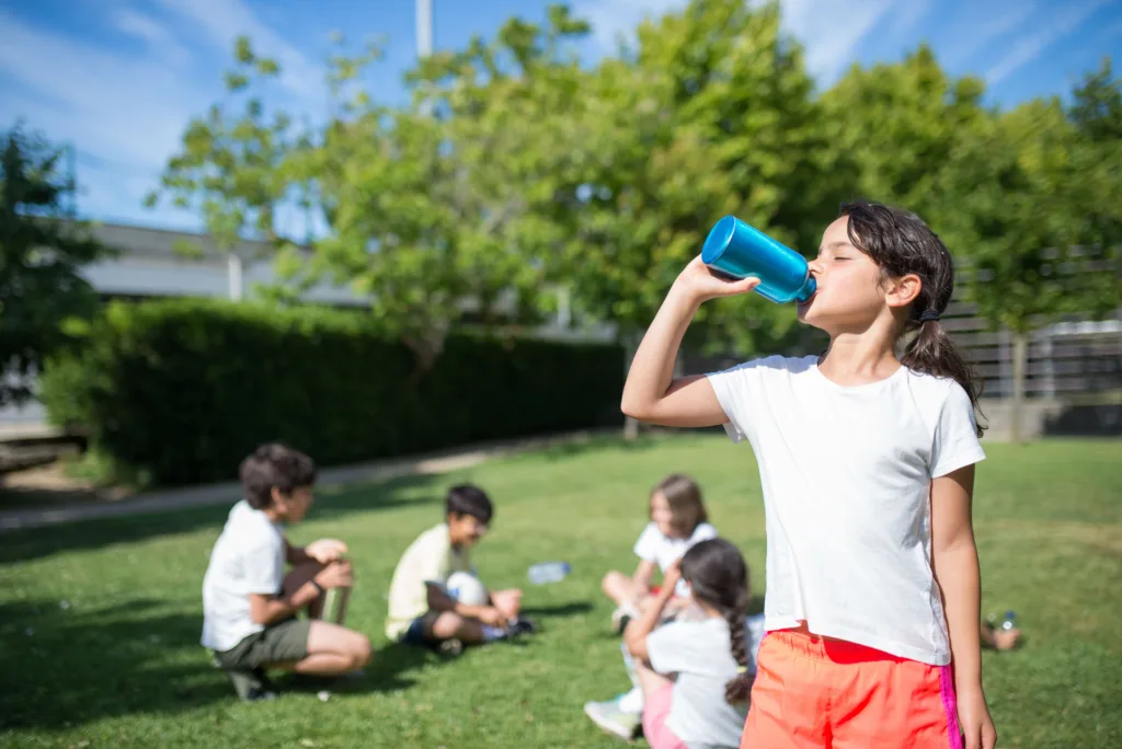 Keep children and older adults hydrated