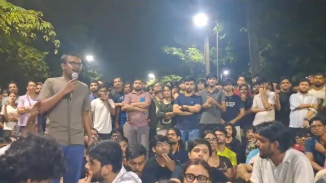 The IIT Bombay student death case began after the student was found using a mobile phone during an examination. (ANI)