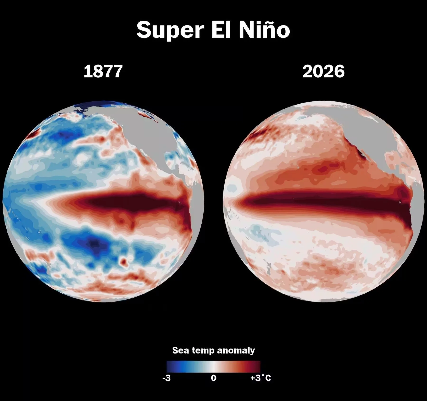 El Niño is known for reshaping weather far beyond the Pacific | X (@theinformant_x)