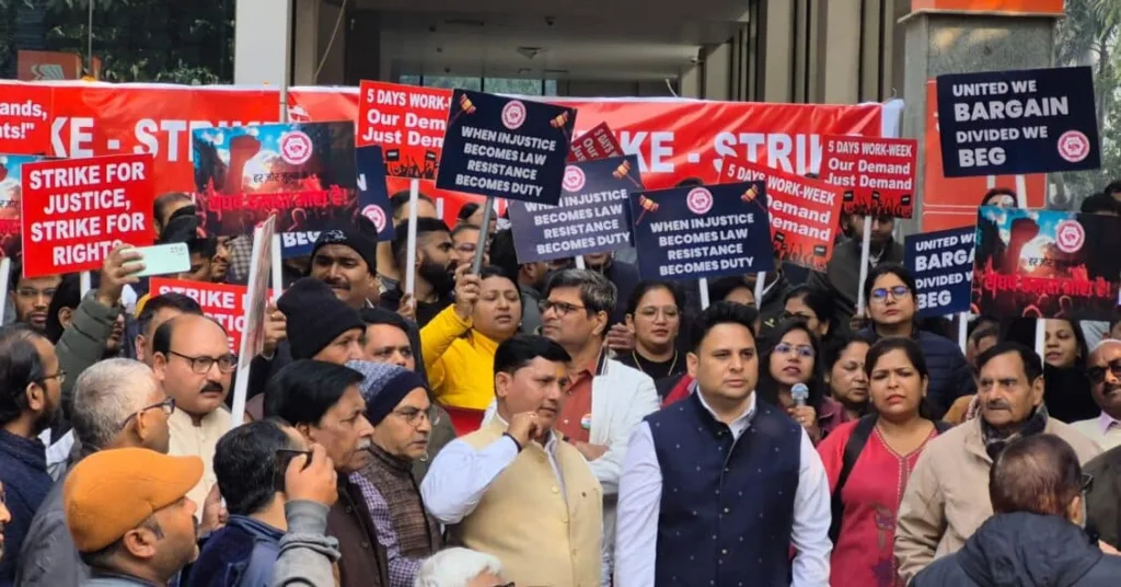The demand for five-day banking has been under discussion for more than two years, according to the unions. (ANI)