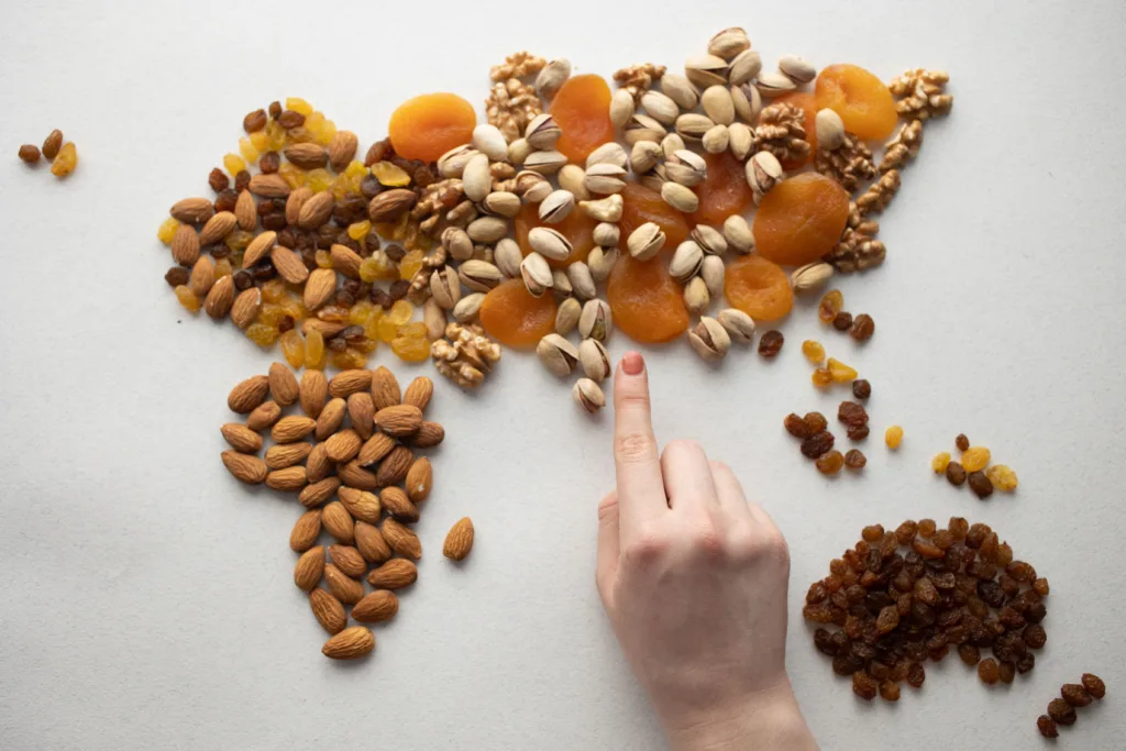Dry fruits and nuts
