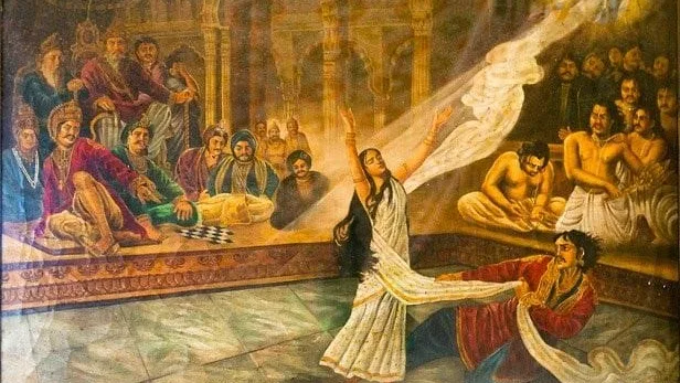draupadi in the court of kuru 