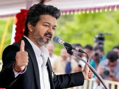 The TVK West Bengal office was inaugurated in Fagupur in Purba Bardhaman on September 27. (ANI)