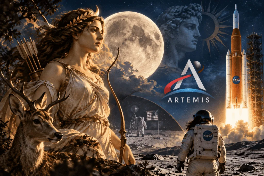 The goddess who gave NASA’s Moon mission its name.