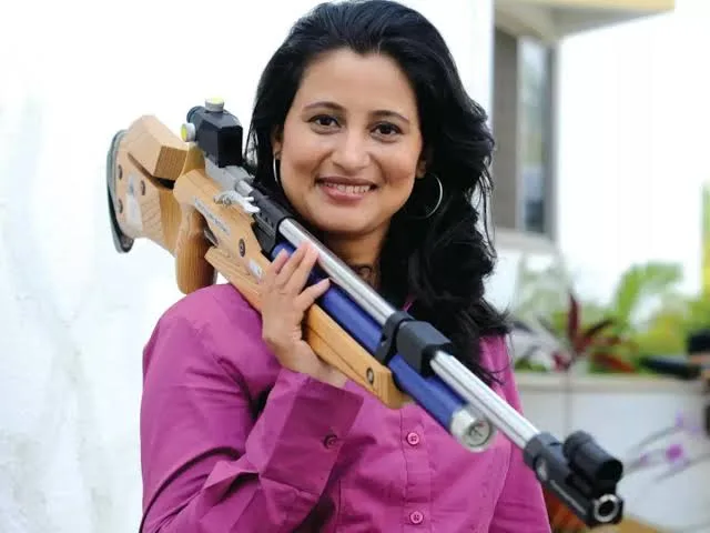 Former Olympian and Arjuna Award winner Anjali Bhagwat.