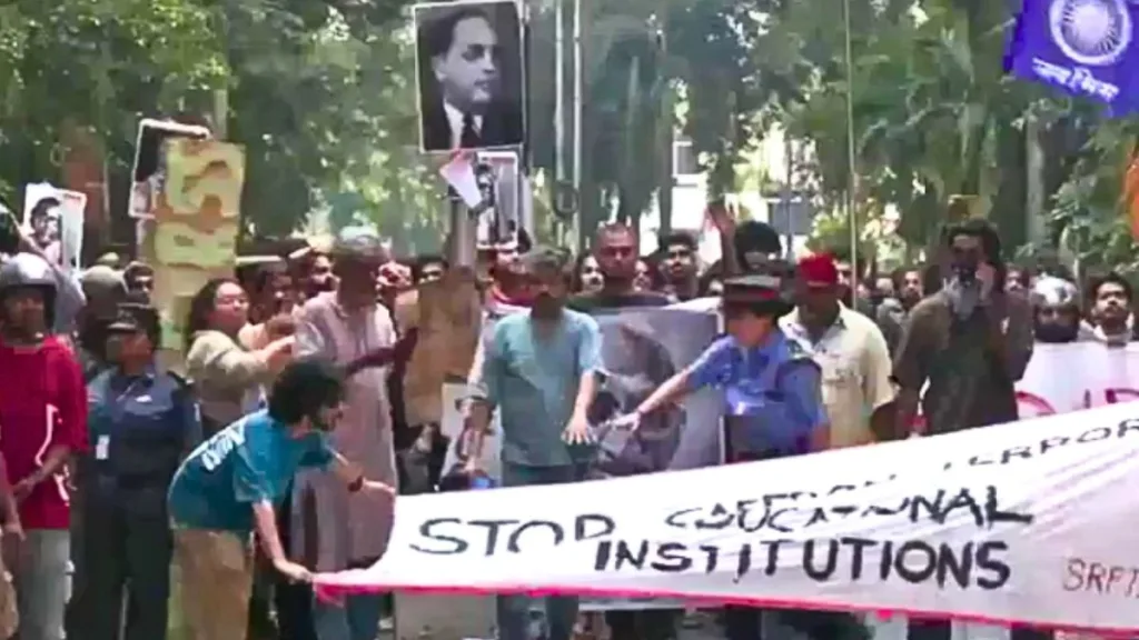 The repeated confrontations have also brought renewed attention to the security arrangements around educational institutions, particularly when political or ideological groups organise demonstrations nearby. (ANI)
