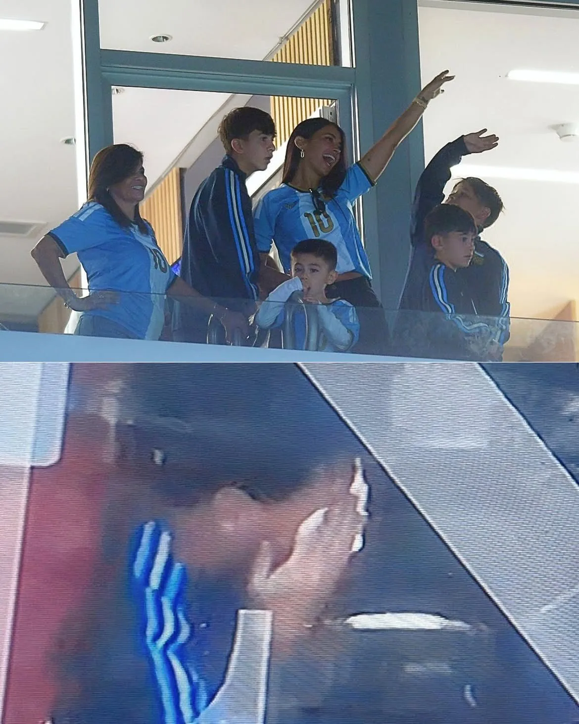 Lionel Messi was overcome with emotion on the team bus to the Estadio Monumental, wiping away tears as supporters lined the route from Ezeiza for his farewell with the Argentina national team against Benin | X (@CulersPro)
