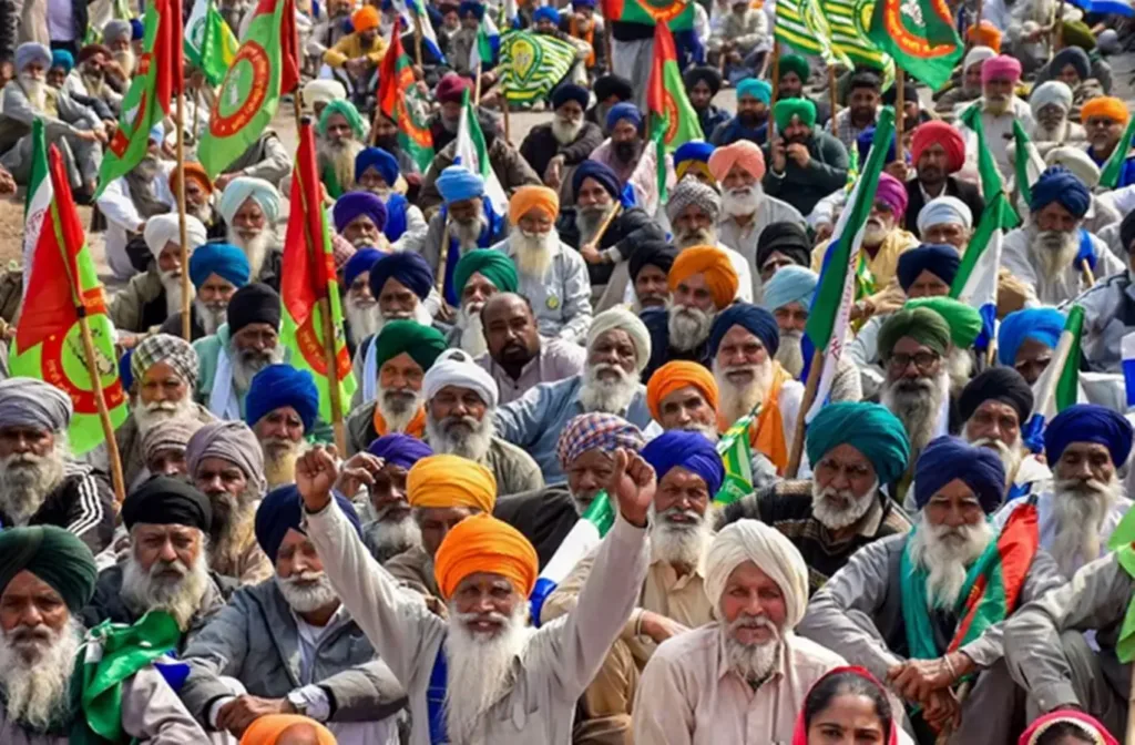 The farmers' protests of 2020-21 delivered a more direct policy victory. Farmers feared that three agricultural laws introduced by the Modi government would weaken regulated markets and undermine minimum support prices. (ANI)