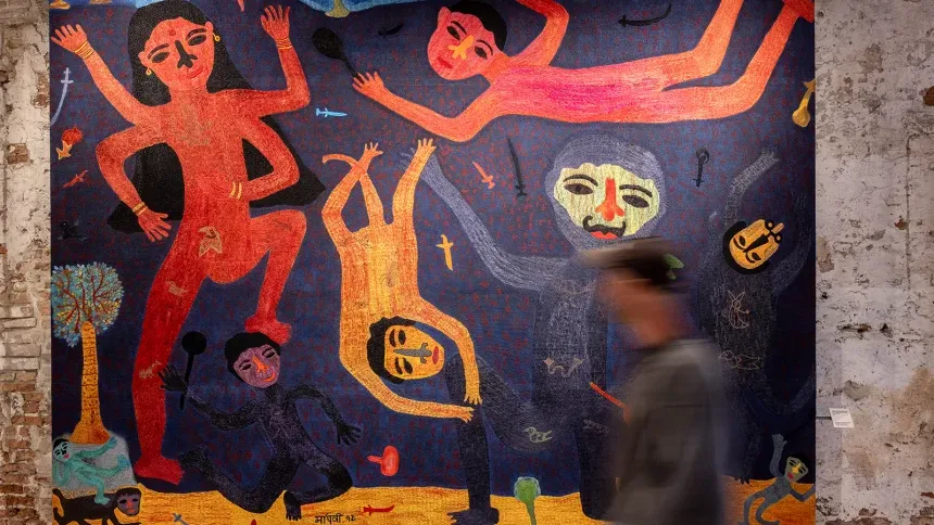 In 2024, Chanakya School of Craft and Dior presented "Cosmic Garden" at the Venice Biennale.