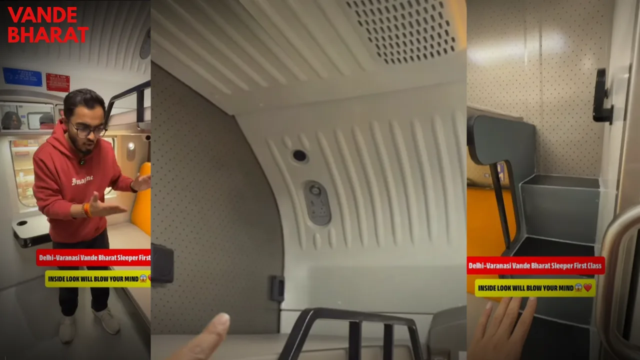 Vande Bharat Sleeper: Switchable Privacy Glass Steals the Show in First AC Cabin
