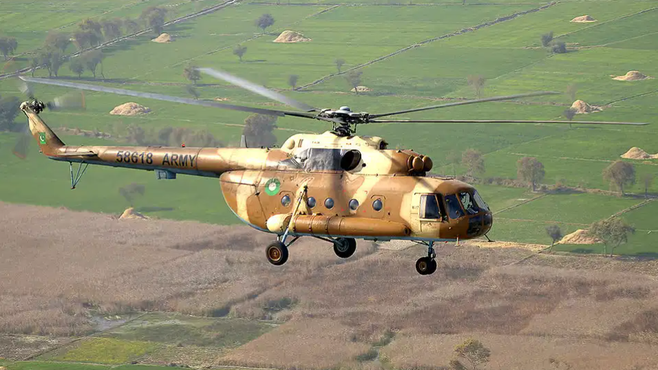 Pakistan Army Mi-17 crashes near Muzaffarabad, all onboard killed