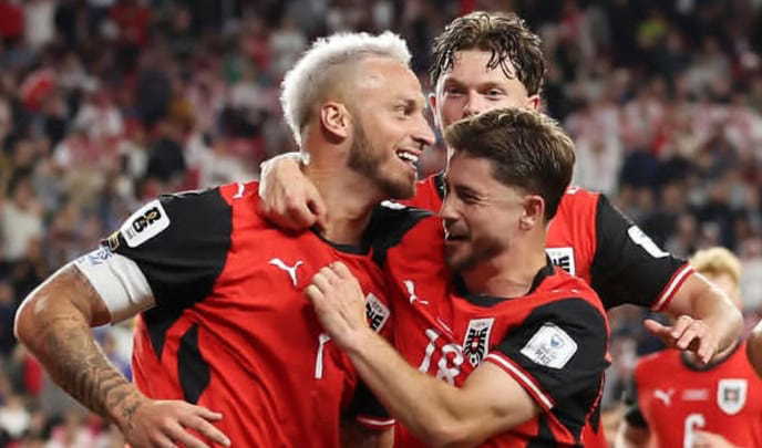 A thrilling ending: Arnautovic’s penalty seals victory for Austria in their opening match