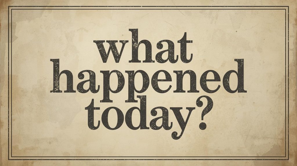 What happened today on July 13