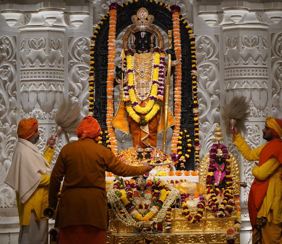 Ayodhya Ram Mandir: Latest news and developments. (X/@RamMandir_)