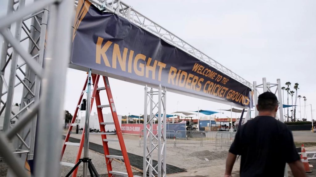 KKR cricket ground in LA