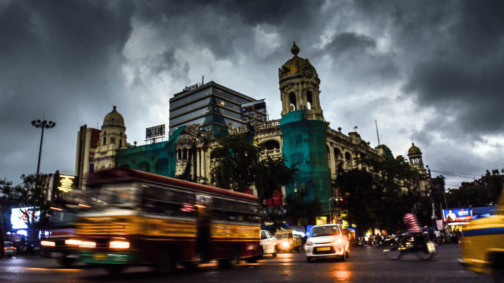 Dark clouds gather over Dharmatala area