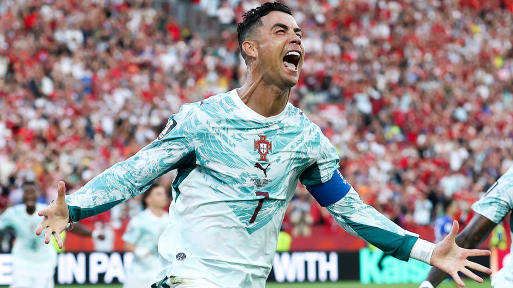 The strike was significant, as it marked Ronaldo's first-ever goal in the knockout stages of a FIFA World Cup despite featuring in multiple editions of the tournament.