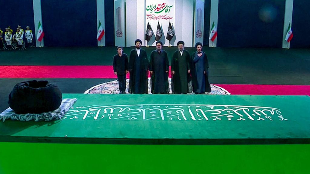 Funeral ceremony of Iran's late Supreme Leader Ayatollah Ali Khamenei