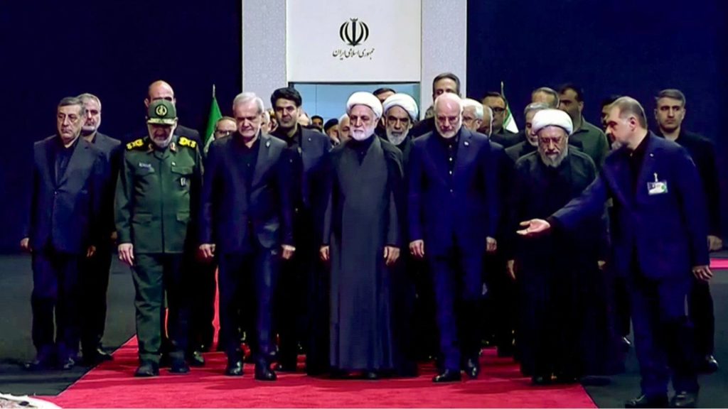 Funeral ceremony of Iran's late Supreme Leader Ayatollah Ali Khamenei