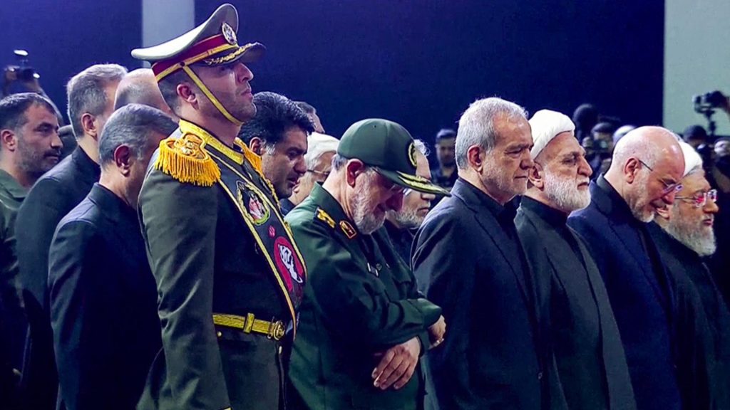 Funeral ceremony of Iran's late Supreme Leader Ayatollah Ali Khamenei