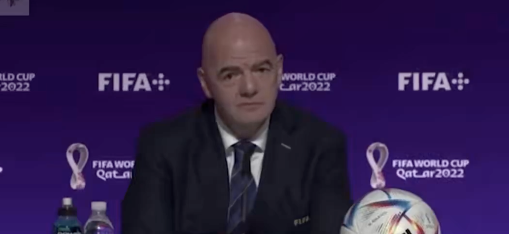Infantino acknowledged receiving a phone call from Donald Trump but firmly rejected suggestions that the conversation had any bearing on the final ruling. (X)