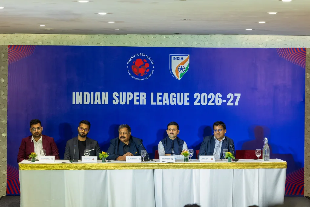 The AIFF ISL commercial model has entered a new chapter after the All India Football Federation and the Indian Super League Managing Committee jointly announced a major restructuring of the competition. (ANI)