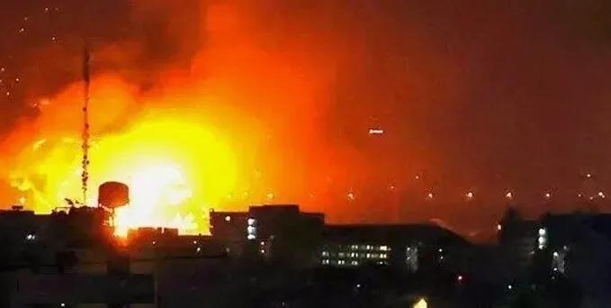 Image shared by US President Donald Trump showing the areas affected by strikes | Image courtesy: Truth Social