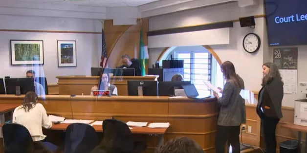 Avinash Narne in court, in Washington | Image courtesy: X/M9 USA