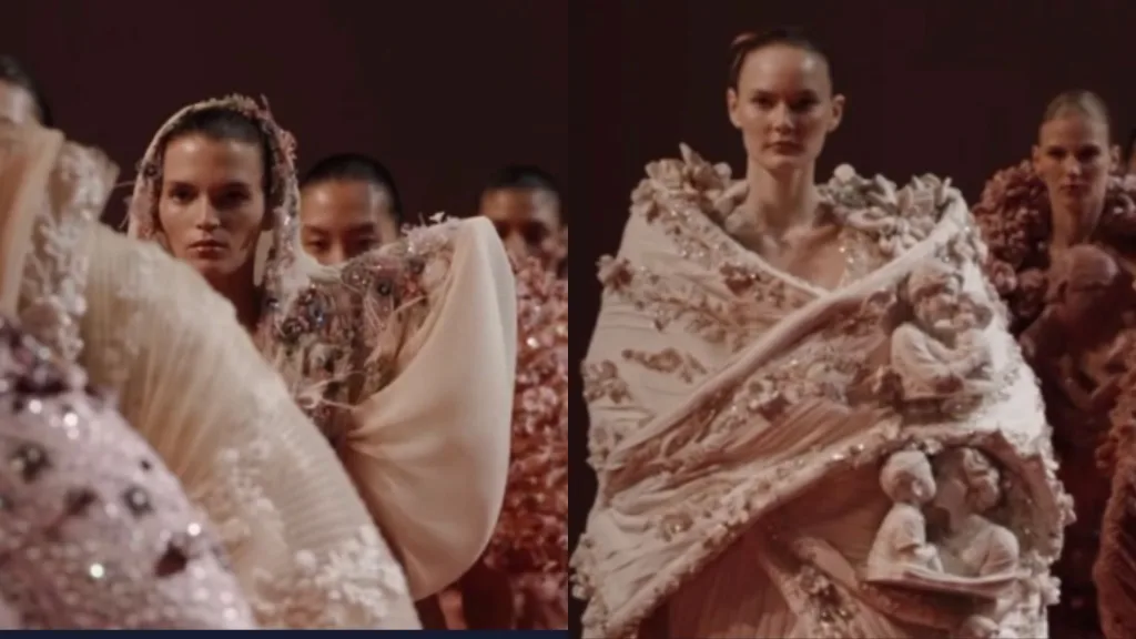 Designer Manish Malhotra made his Paris Haute Couture Week debut with Maa/ IG, Manish Malhotra