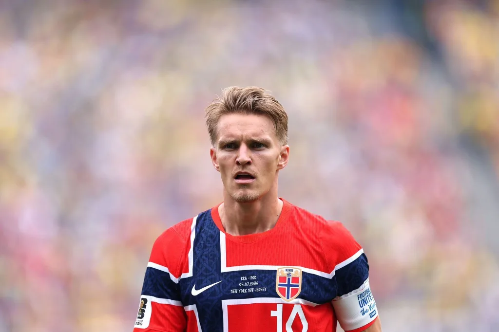 Playing in their first FIFA World Cup since 1998, Norway topped their group before eliminating Ivory Coast and stunning five-time champions Brazil in the Round of 16. (X)