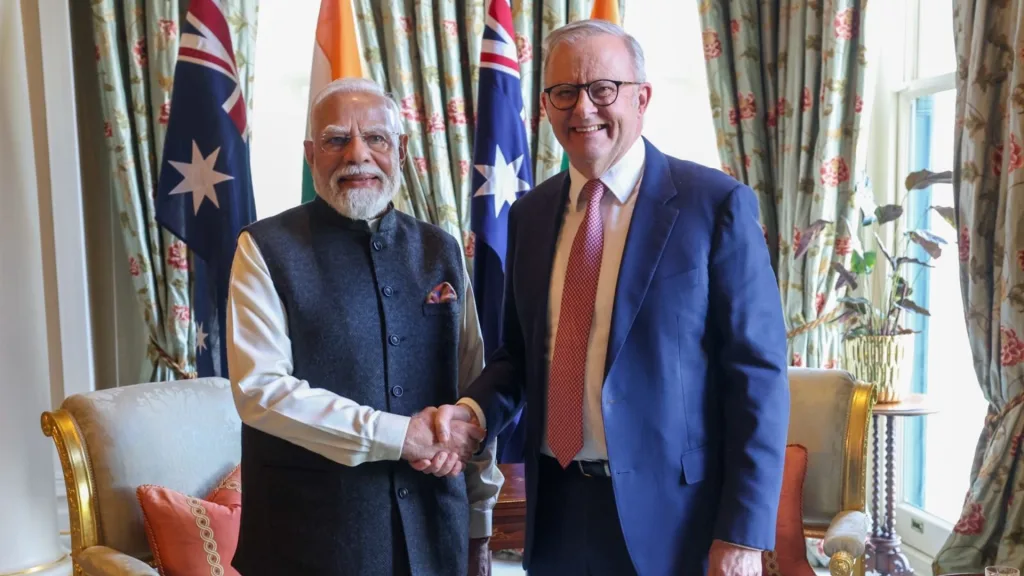 India and Australia signed a landmark uranium supply agreement | X/@narendramodi