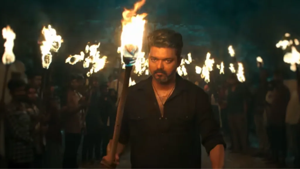 Produced by KVN Productions, Jana Nayagan features Vijay alongside Bobby Deol, Prakash Raj, Pooja Hegde and Mamitha Baiju | Screengrab/YouTube/
KVN PRODUCTIONS