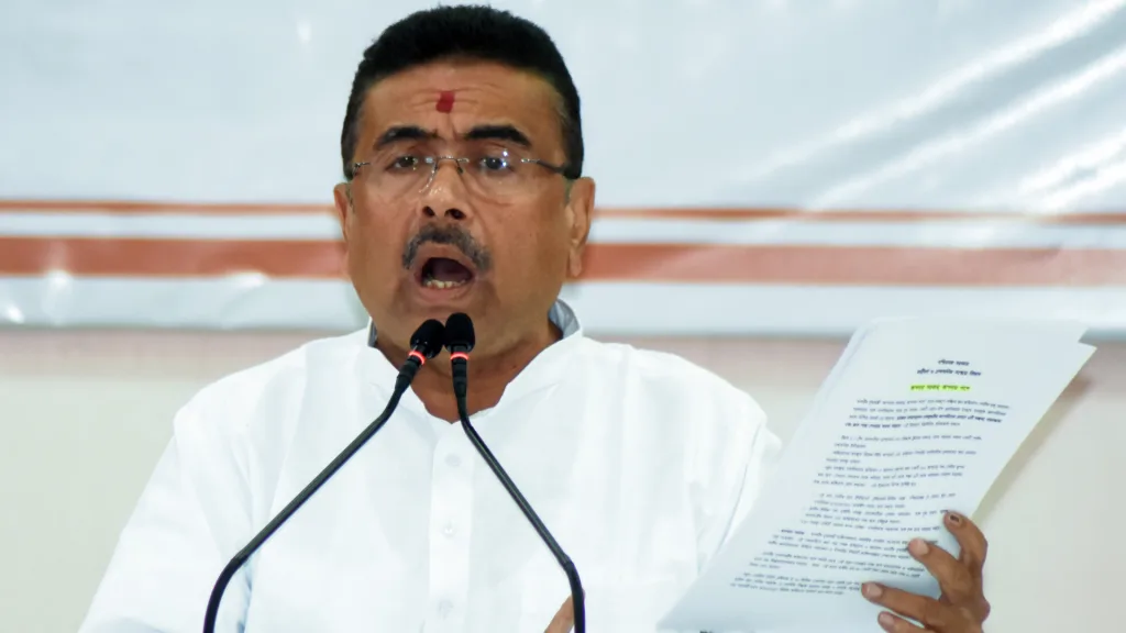 West Bengal CM Suvendu Adhikari
