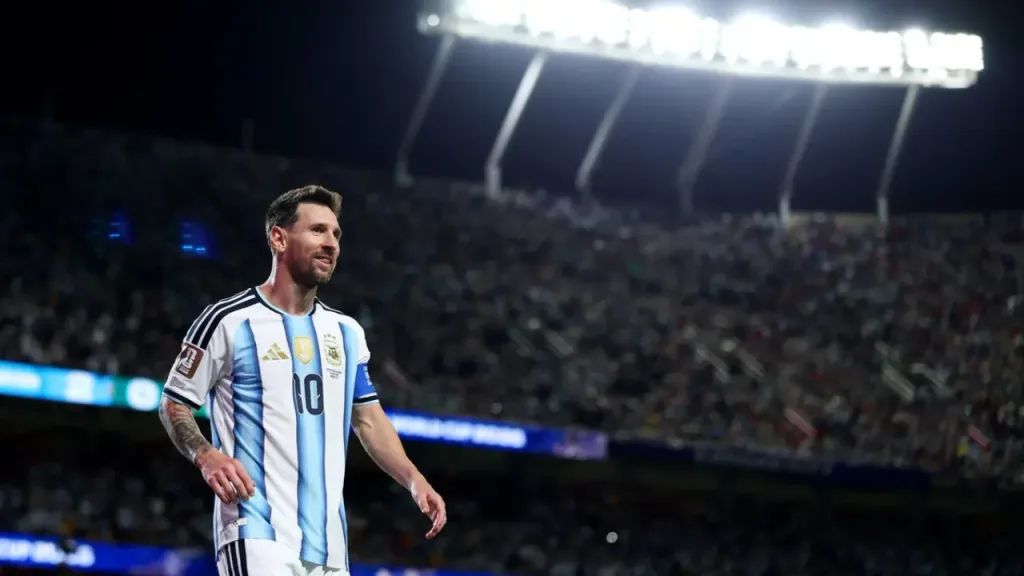 Leo Messi during Cape Verde match