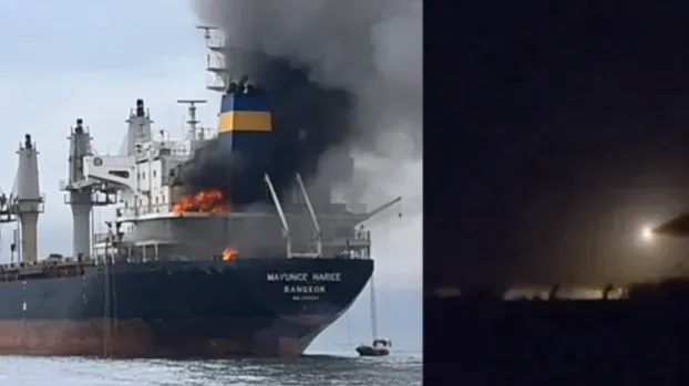 Iran strikes UAE oil tankers in Hormuz, one Indian dead and eight injured