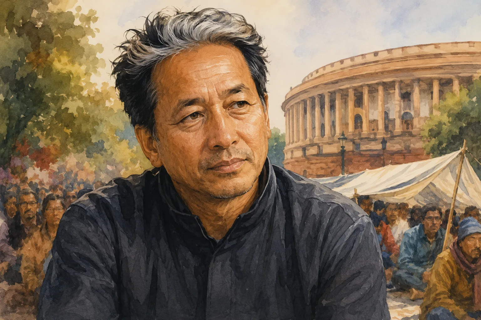 ‘I will stay alive till July 20 at any cost’: Sonam Wangchuk vows to continue hunger strike