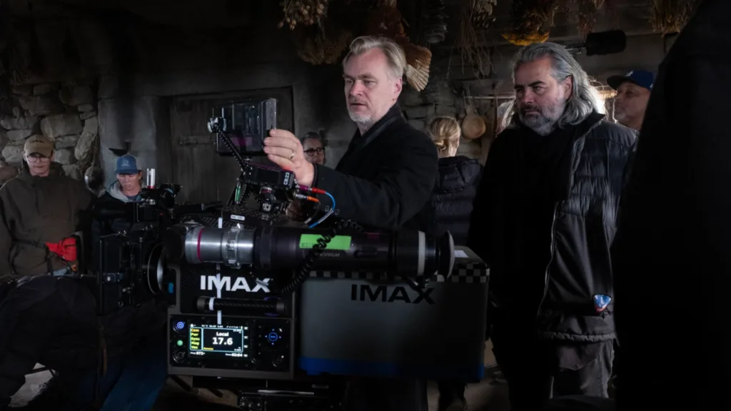 Christopher Nolan and Hoyte van Hoytema in The Odyssey (2026)