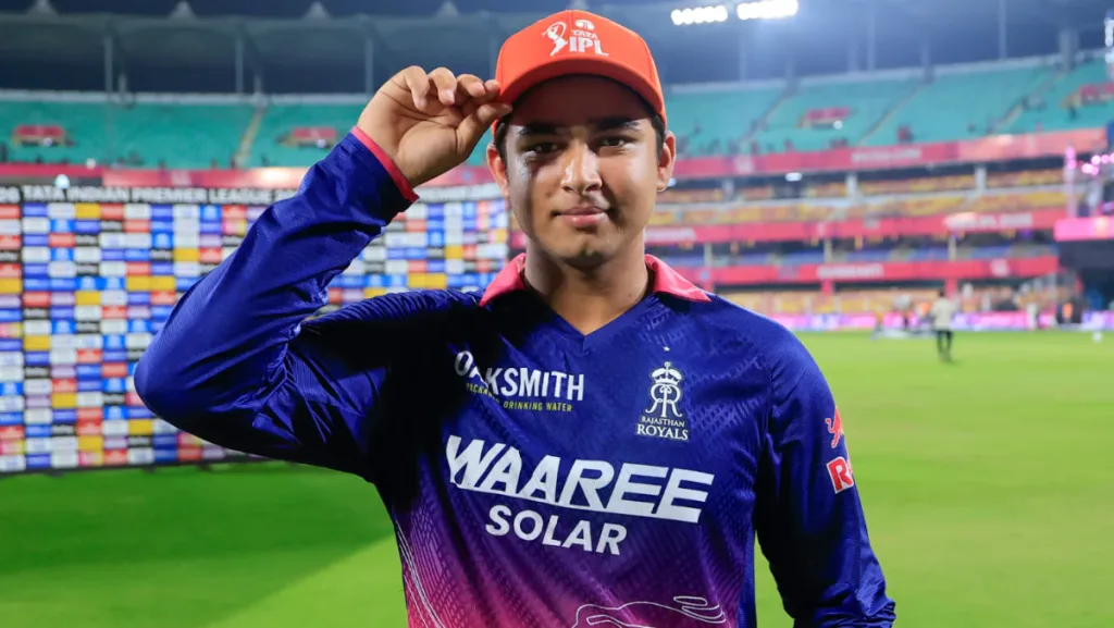 Vaibahv Sooryavanshi during IPL 2026