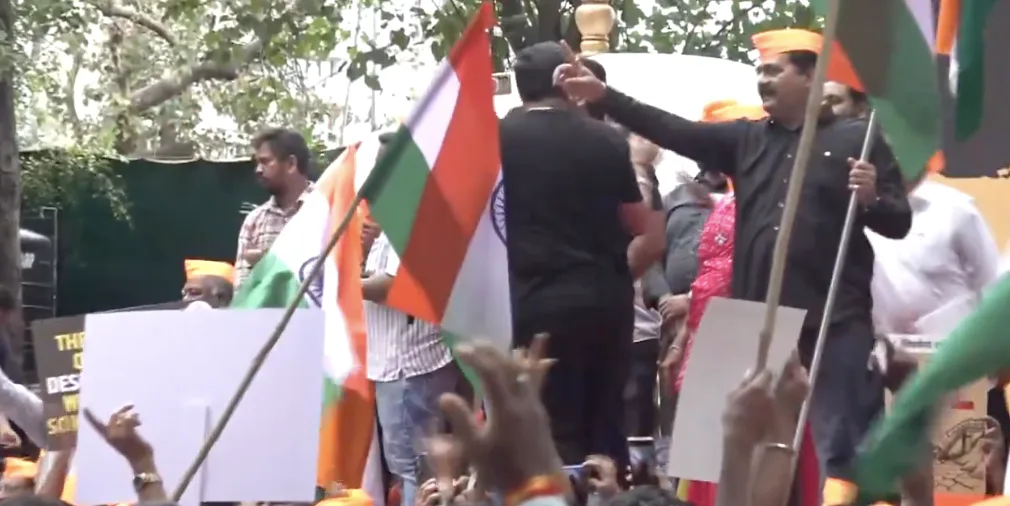 He also reiterated that no political party flags would be permitted during the procession. (X)