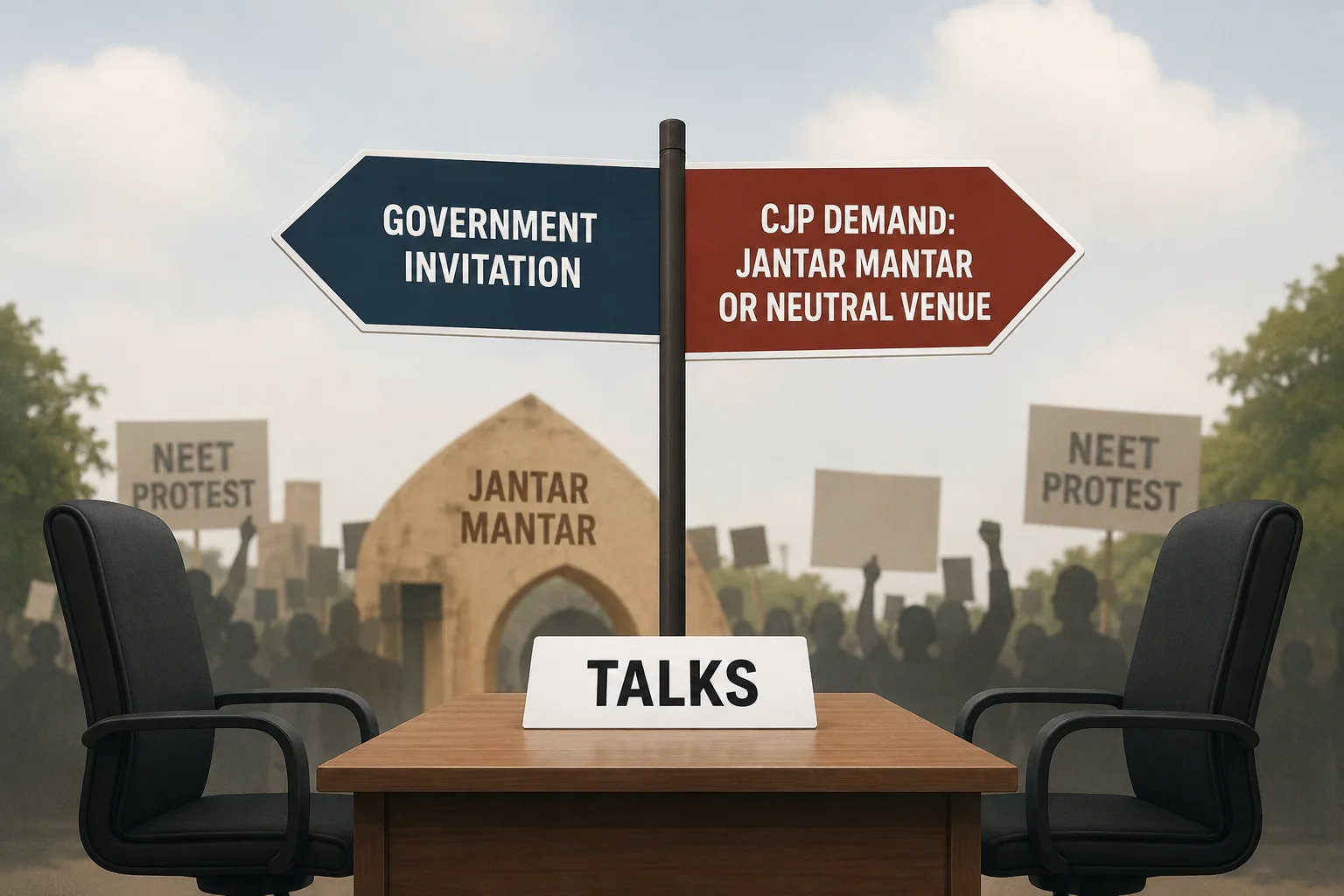 Fourth talks offer, same deadlock: Centre and CJP remain divided over venue