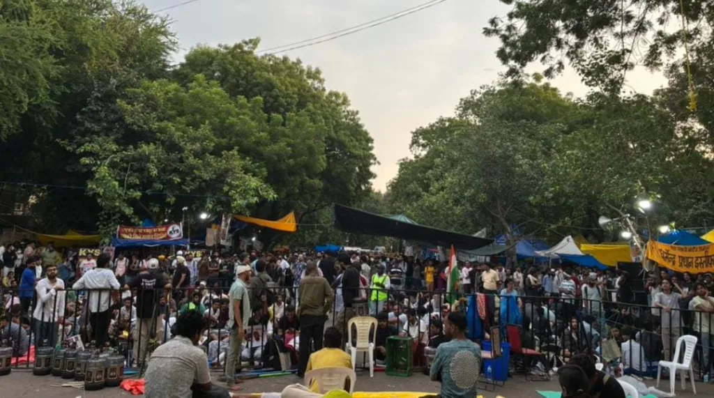 CJP protests in Delhi