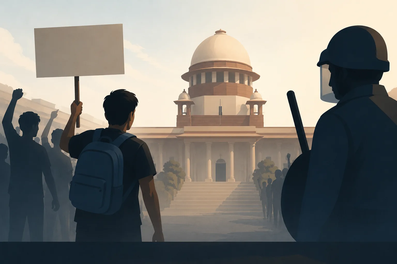 Supreme Court to hear NEET protest police excess pleas after CJI says, ‘Let it be listed; we will entertain’