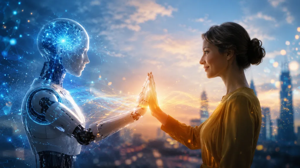 AI and human collaboration shaping the future of marketing