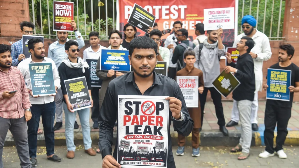 NEET Protest | ANI