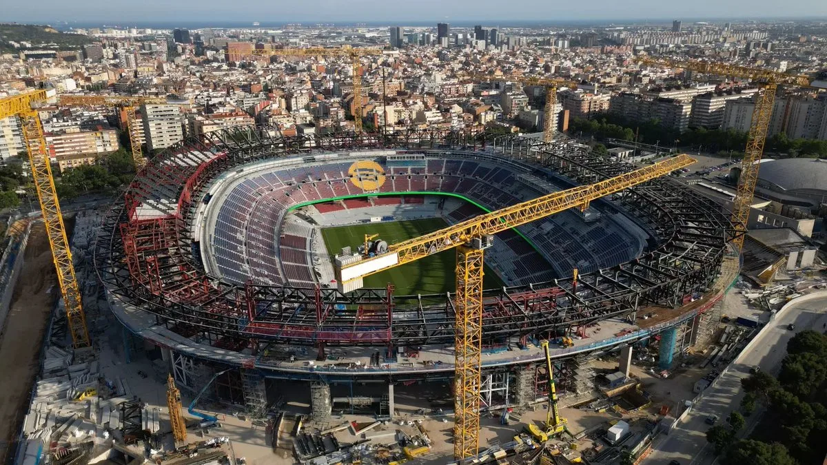 Barcelona construction worker dies in accident at Camp Nou redevelopment site