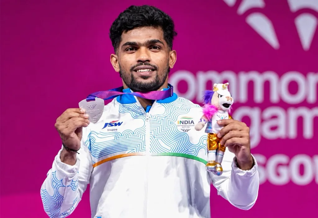 Raju Muthupandi secures a silver medal 