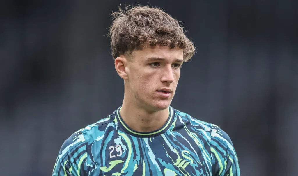 Manchester United described the youngster as an exciting talent, while Swansea wished him success after agreeing to a compensation package for his development. (X)