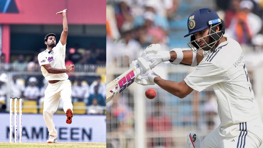Washington Sundar misses out on India's Sri Lanka Test squad due to injury.