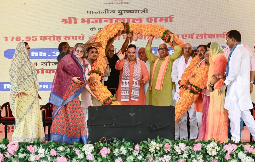 Highlighting the government's sports initiatives, Bhajanlal Sharma said Rajasthan is strengthening sports infrastructure by developing academies and improving training facilities for athletes. (X)