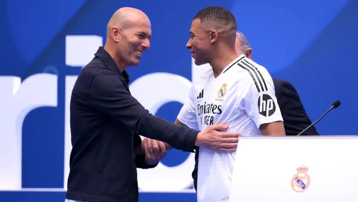 Kylian Mbappe welcomes Zinedine Zidane as new France coach